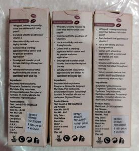 Mattlook Lipsticks - Set of 5