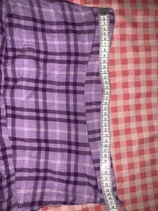Cute Plaid Mini Skirt