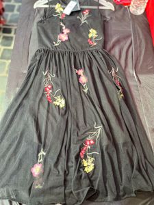 Forever New Floral Embroidered Dress