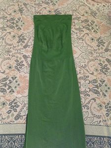 Green mermaid saree shapewear