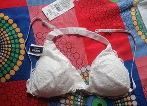 Spaghetti Strap Non-Padded Floral Lace Bra 👙