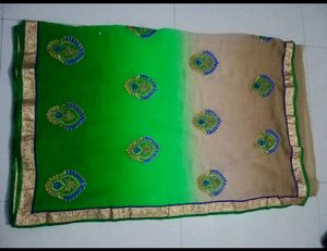 New Saree With Blouse