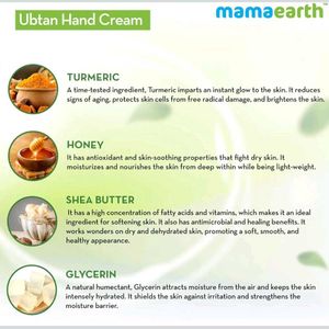 Mamaearth Ubtan Hand Cream