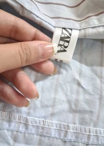 Striped Button-Down Shirt
