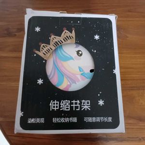 Cute Pink Unicorn Bookend