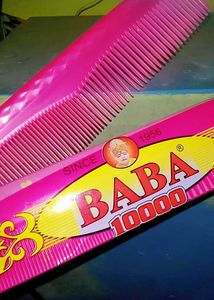 Vintage BABA 10000 Pink Comb Set Of 2