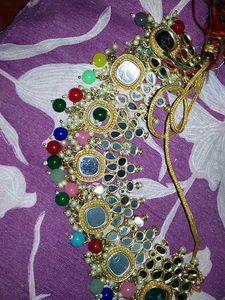 Colorful Beaded Statement Necklace