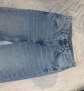 Light Wash Wide Leg Jeans