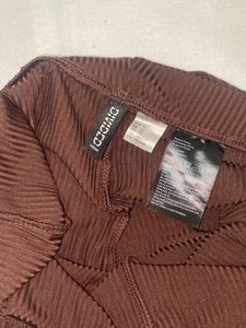 Brown Flared Pants