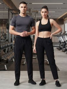 Unisex Black Athletic Pants