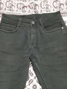 Dark Grey Denim Jeans