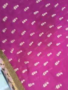 Beautiful Pink Embroidered Saree