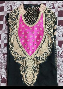 Elegant Embroidered Kurta without Inner