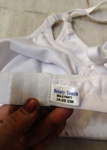 White Comfort Bra