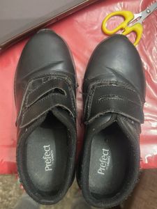 Prefect Black School Shoes