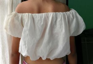 Chic Off-Shoulder Puff Sleeve Top