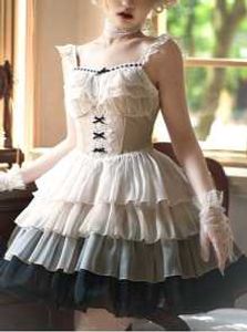 Lolita Dark Coquette Japanese fairydoll Dress