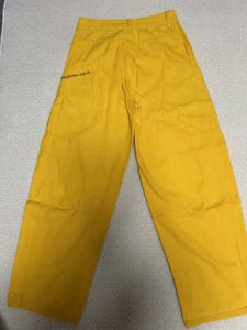 Yellow Y2k streetwear Wide-Leg Jeans