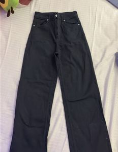 h&M Black straight Leg Jeans