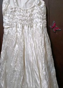 Elegant beautiful White Dress