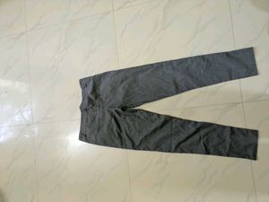 Men's Grey Formal Trousers