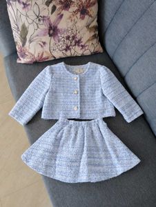 Baby Girls Tweed Skirt Set