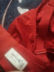 Vibrant Red Comfort Bra