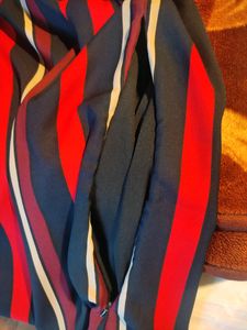 Georgette Striped Dress