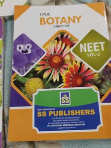 NEET Botany Objective Books (Vol 1-3)