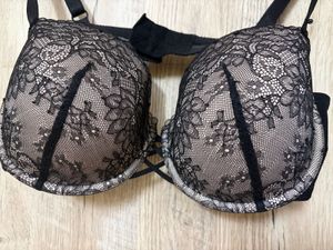 Lace Trim Push-Up Bra
