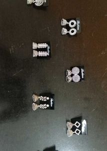 Assorted Jhumka Earrings Set ( NEW)