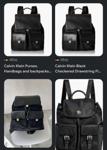 Black Calvin Klein Backpack