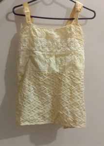 Sleeveless Peplum Top