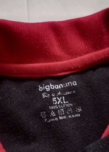 5 xl big banana Polo t-shirt