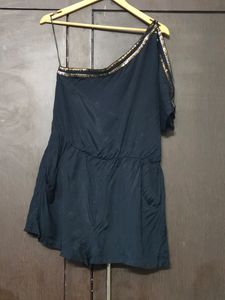 One Shoulder Playsuit