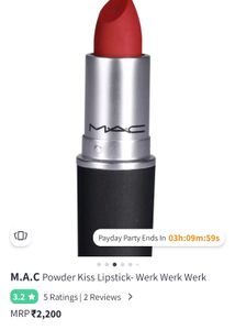 M.A.C Lipstick Werk WeR.k Wer.kk