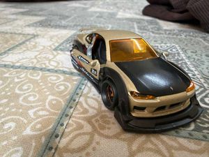 Collectible Toy Car - Gold with Black Hood