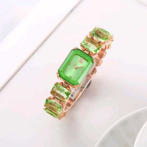 SWAROVSKI CRYSTAL DIAMOND STUDDED LADIES WATCH AT