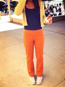 Bright Orange Pants 🍊✨