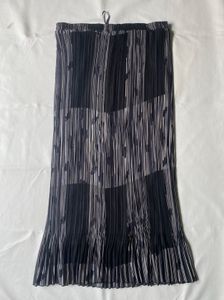 Pleated Maxi Skirt