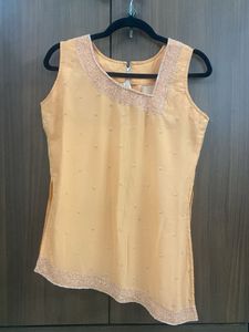 Bebo style Peach Kurta Set