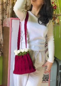 Crochet Rose Bouquet