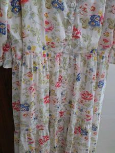 Chic Floral Print Maxi Dress