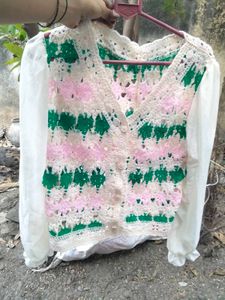 Crochet Vest Top - Unique Design