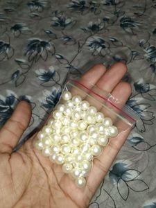 Cream Pearl Beads for Crafts/Jewellery