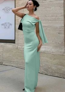 Elegant Mint Green Maxi Dress