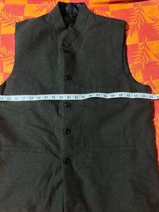 Men's Brown Half coat or Nehru Jacket