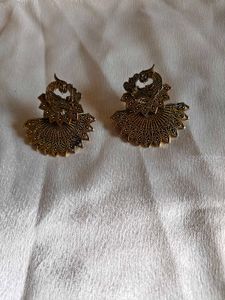 Peacock Design Earrings