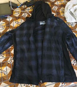 Mens Navy Blue hoodie