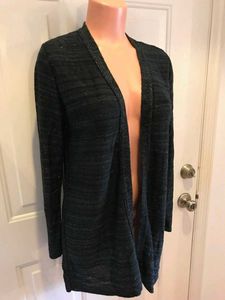 Chic Black Knit Cardigan